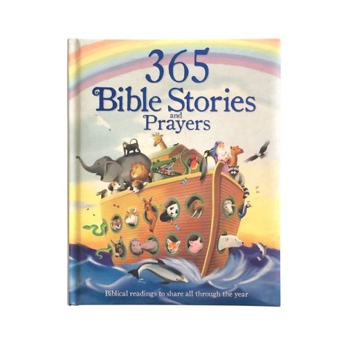 365 Bible Stories and Prayers (Little Sunbeams) - by Cottage Door Press (Hardcover)