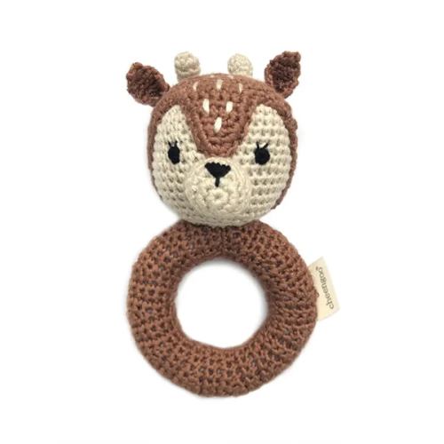 Crochet Fawn Rattle