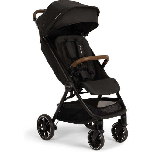 Nuna TRVL LX Stroller + Carry Bag, Caviar