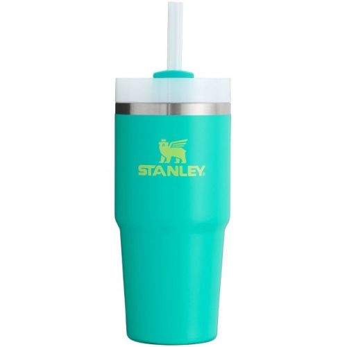 Stanley 14 Oz Stainless Steel H2.0 Flowstate Quencher Tumbler Tropical Teal: Dishwasher-safe Drinkware For Kids