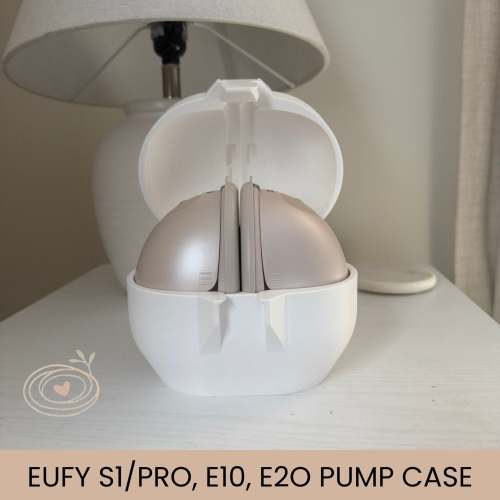 Breast Pump Case: Eufy S1/Pro, E10, E20- 3D Printed Case