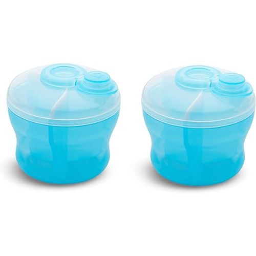 Munchkin® Formula Dispenser, BPA Free, 3 9oz Sections, Blue, 2 Pack