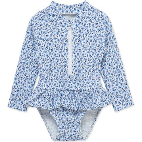 Kids' Floral UPF 50+ One-Piece Rashguard, 3T