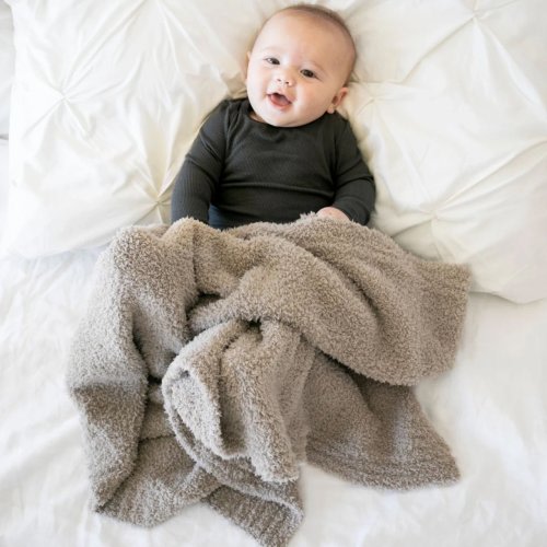 Bamboni Blanket, Taupe