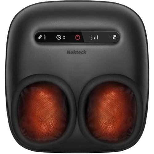 Nekteck Foot Massager with Heat [2026 Upgraded] for Circulation Neuropathy