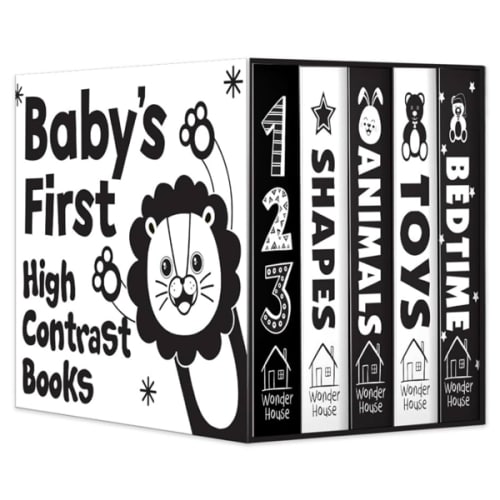 Baby’s First High-Contrast Books: Boxed Set (High Contrast Board Books)