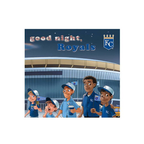 Kansas City Royals BLUE Good Night Children's Book - 77480056