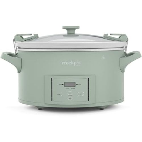 Crock-Pot® Design Series 7-Quart Programmable Slow Cooker, Desert Sage Green