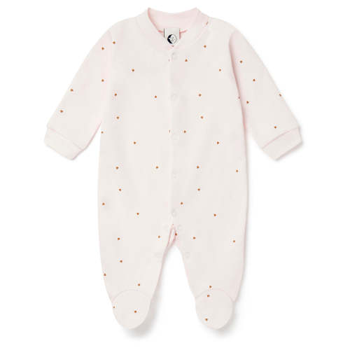 BABY SLEEPSUIT | TINY HEARTS
