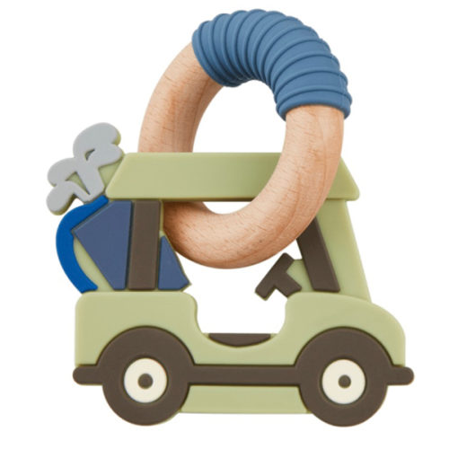 Golf Cart Silicone Teether | Mud Pie