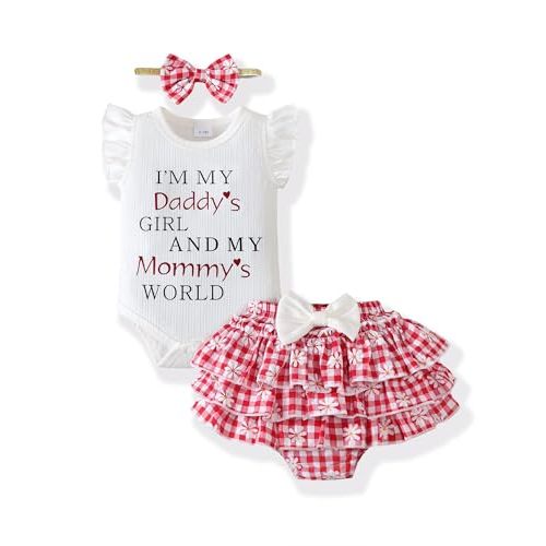 Mioglrie Newborn Infant Baby Girl Clothes Romper Shorts Set Floral Summer Outfits Cute Baby Clothes Girl