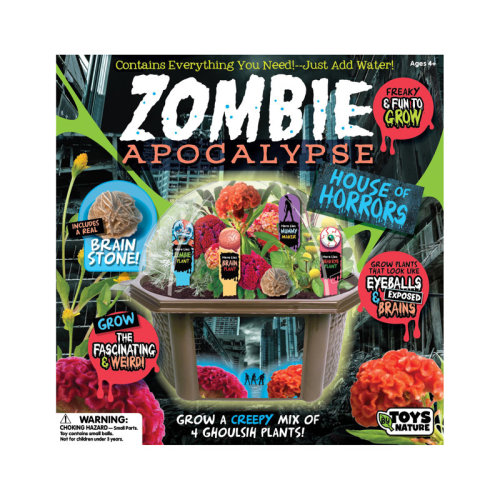Toys By Nature Biosphere Terrarium - Zombie Apocalypse House of Horrors | Wayfair