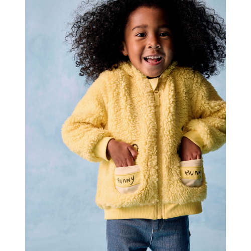 Disney Winnie the Pooh Sherpa Zip Hoodie - Little Sleepies