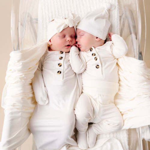 Annie Newborn Headband Bundle (Gown)