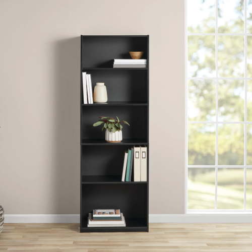 Mainstays 5-Shelf Bookcase with Adjustable Shelves - Walmart.ca