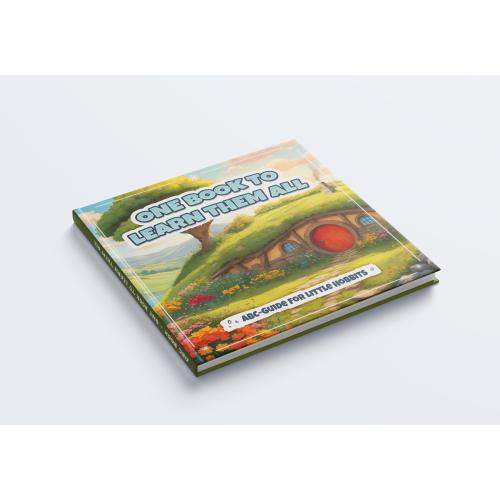 Fantasy ABC Book - Baby Book inspired by Lotr - Lord of Rings Themed Babybook - Hardcover