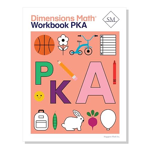 Dimensions Math Workbook Pre-KA | Singapore Math Inc. [Paperback] [Paperback] Singapore Math Inc. [Paperback] Singapore Math Inc.