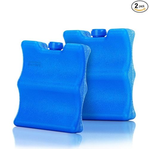 Teamoy Breastmilk Ice Pack(Pack of 2), Bottle Ice Packs for Breastmilk Storage and Breastfeeding Working Mom, Small