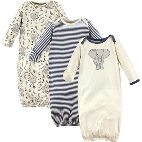 Touched by Nature Unisex Baby Organic Cotton Gowns