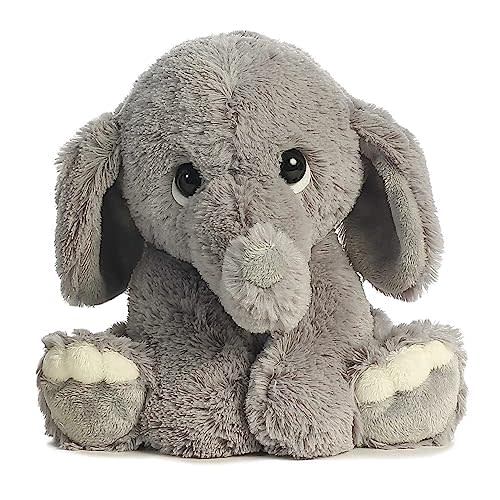 Aurora® Playful Lil Benny Phant™ Baby Stuffed Animal - Soft & Cuddly Toy - Imaginative Play - Gray 10 Inches