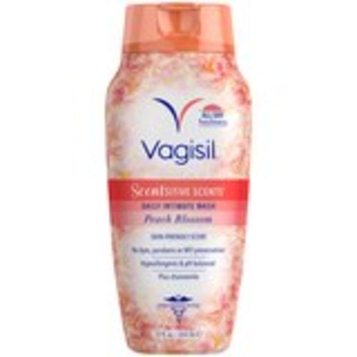 Vagisil Scentsitive Scents Plus Daily Intimate Vaginal Wash, 12 OZ, Peach Blossom