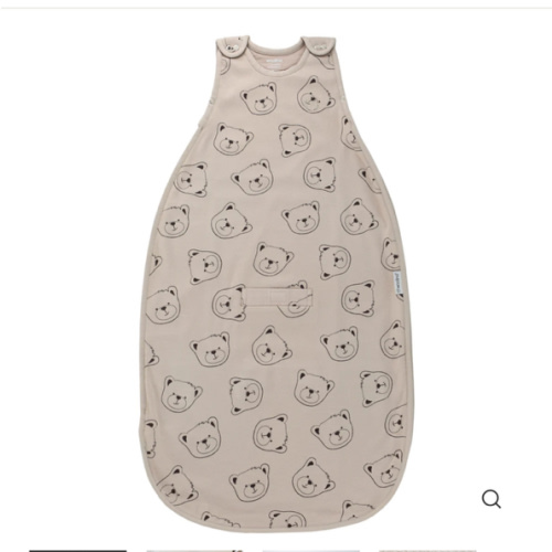 4 Season® Ultimate Baby Sleep Bag, Merino Wool & Organic Cotton, Teddy Bear