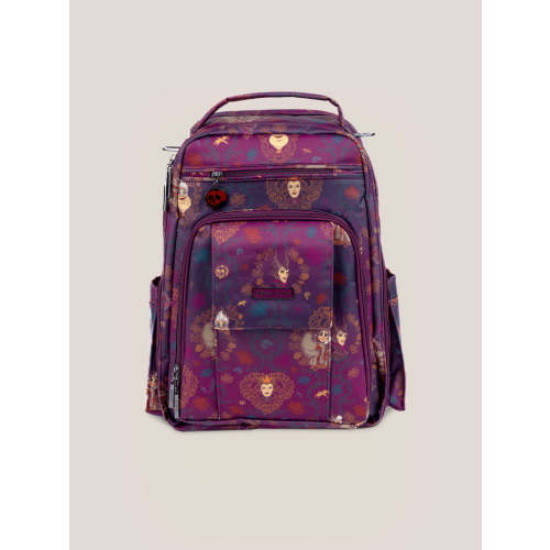 Disney Villains Be Right Back Diaper Bag Backpack — Dark Purple