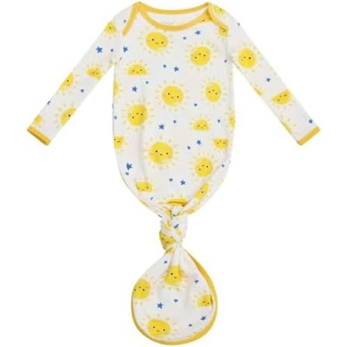 Baby Sleeper Gown Viscose from Bamboo Newborn Nightgowns Unisex Long Sleeve Sleep Sack