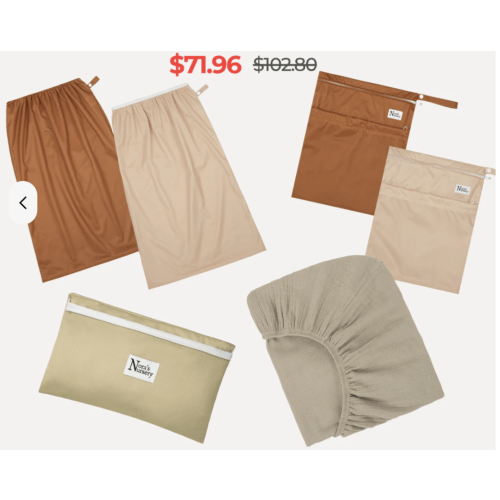 Nursery Essentials Set - Latte