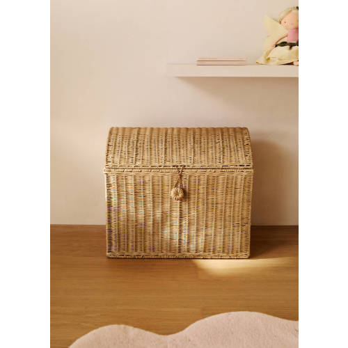 Large rattan trunk basket - Home | MANGO USA