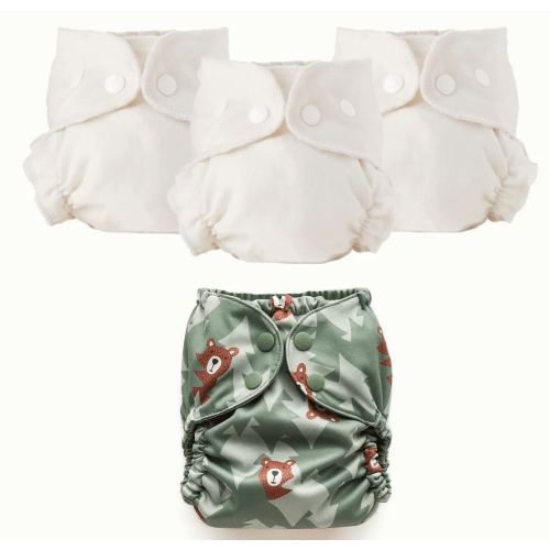 Organic Cloth Diaper Bundle Starter – Esembly