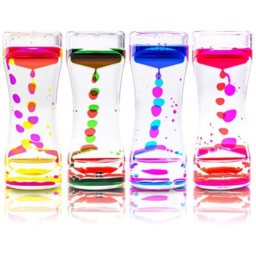 Super Z Outlet Liquid Motion Bubbler for Sensory Play, Fidget Toy, Children Activity, Desk Top, Assorted Colors (1 Piece)