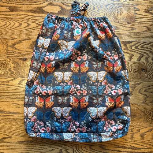 Large Hanging Wetbag & Pail Liner - Midnight Garden