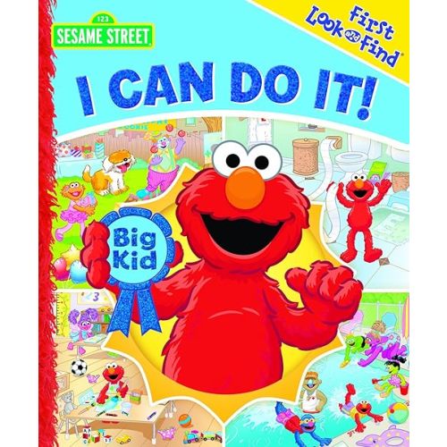 First Look and Find: Sesame Street, I Can Do It! Board book – December 22, 2008