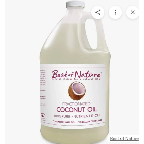 fractionated coconut oil