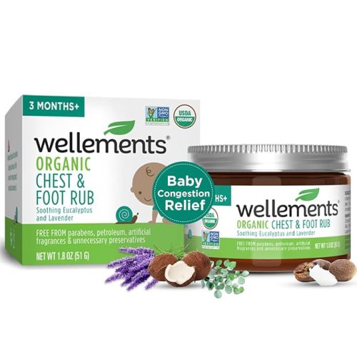 Wellements Organic Baby Chest & Foot Rub Congestion