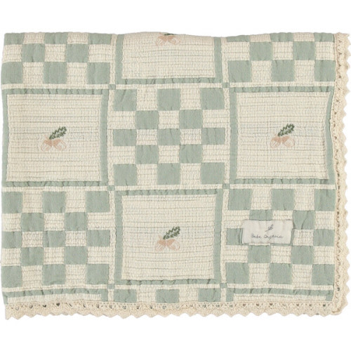 Acorn Blanket, Acorn Patchwork - Bebe Organic | Maisonette