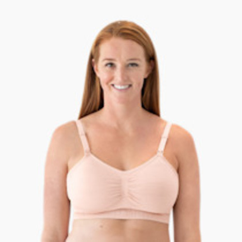 Kindred Bravely Sublime Hands Free Pumping Bra - Pink Heather, 2 X Busty
