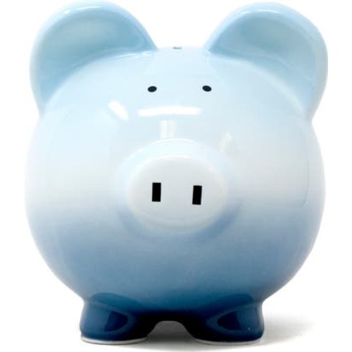 Boysenberry Ombré Ceramic Piggy Bank