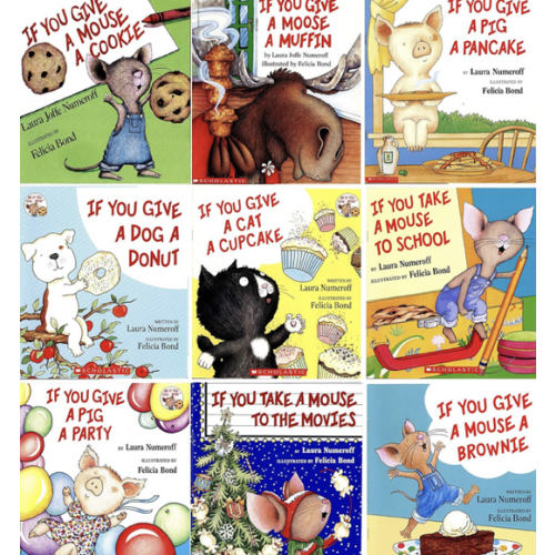 If You Give a Mouse a Cookie Series: 9 Book Set