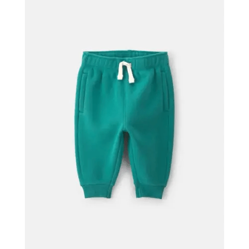 Baby Boy Fleece Pants - Green | Carter's