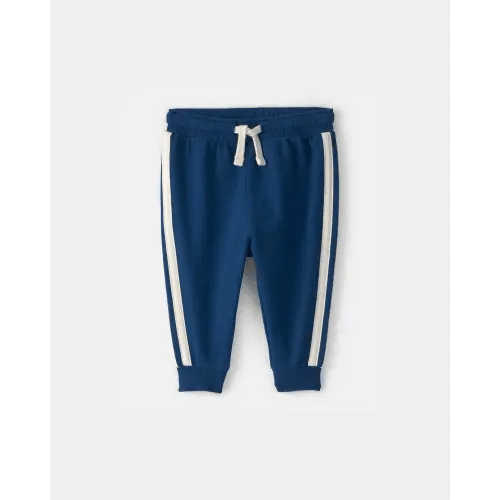 Baby Boy French Terry Pants - Navy Blue | Carter's