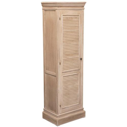 White Stone Wood Cabinet