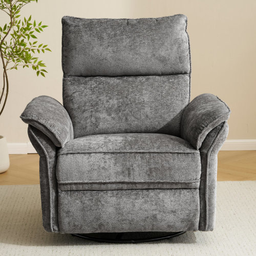Latitude Run® Oversized Power Recliner Chair Swivel Glider With Massage And Heat & Reviews | Wayfair