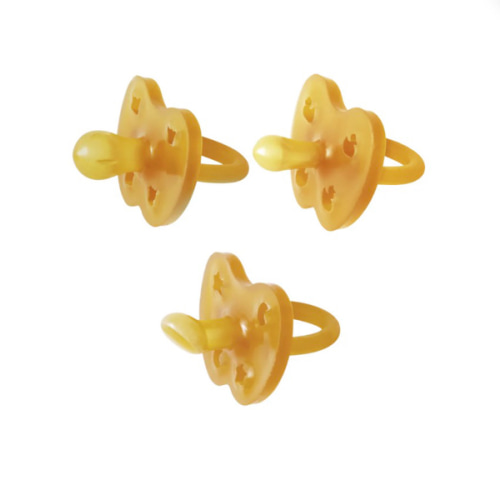Pacifier Trial Trio Pack - Natural Rubber  Hevea