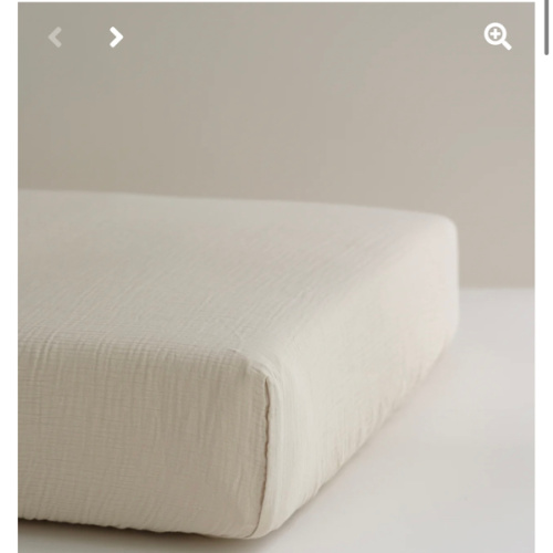 Breathable Organic Cotton Gauze Fitted Crib Sheet | Willaby – willaby