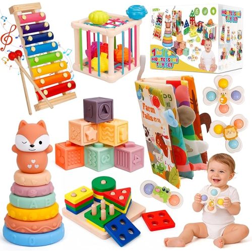Montessori Baby Toys for Toddlers 1-3