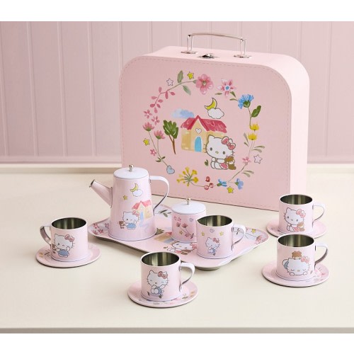Hello Kitty® Tin Tea Set
