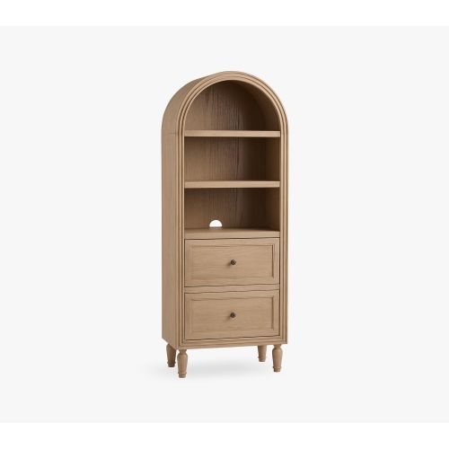 Aubrey Bookcase (25") - Seadrift Finish
