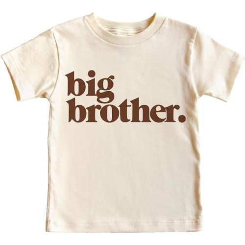 Bold Promoted to Big Brother Sibling Reveal Shirt for Boys Sibling Outfit